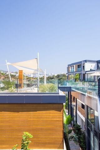 Affordable apartments in the center of Bodrum with Sea and city views!