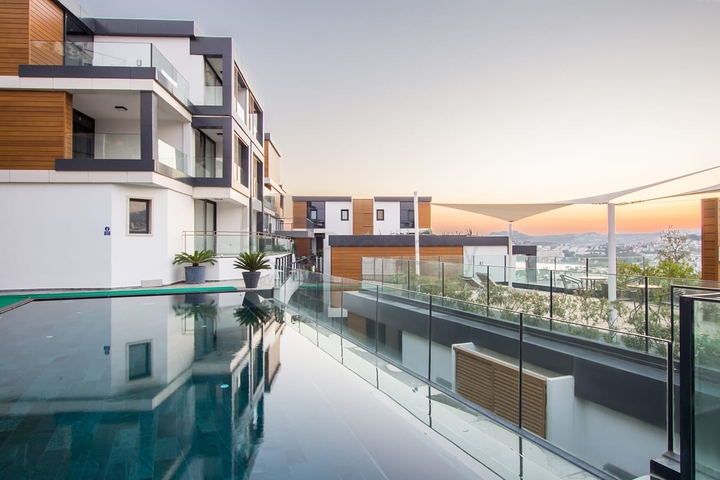 Affordable apartments in the center of Bodrum with Sea and city views!