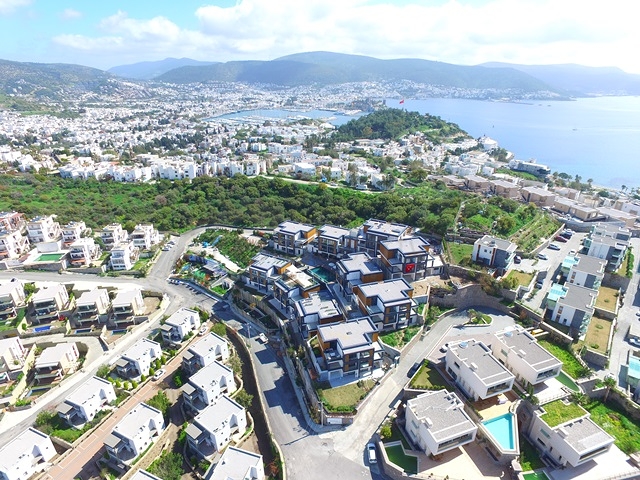 Affordable apartments in the center of Bodrum with Sea and city views!