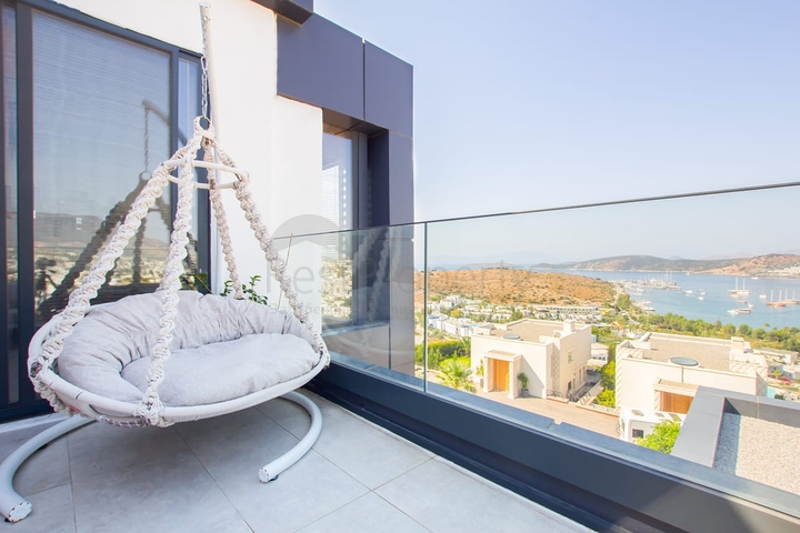 Affordable apartments in the center of Bodrum with Sea and city views!