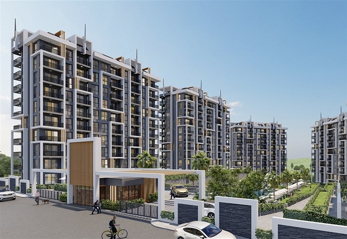 Apartments in the new Avsallara residential complex