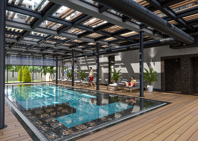 Apartments in the new Avsallara residential complex