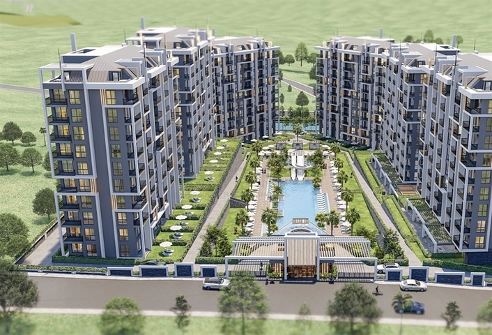 Apartments in the new Avsallara residential complex