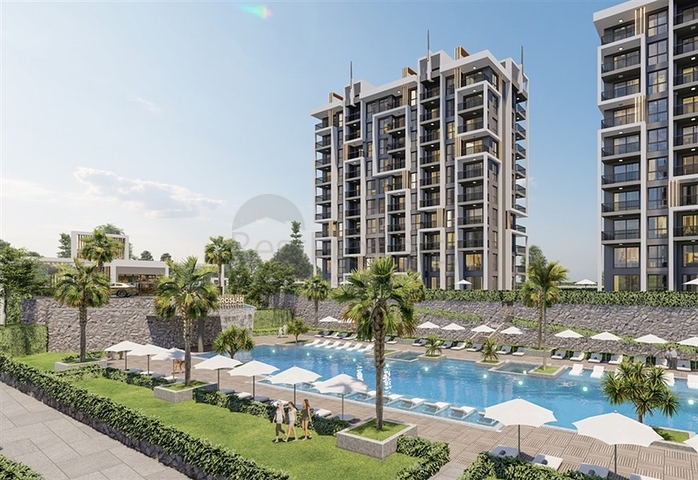 Apartments in the new Avsallara residential complex