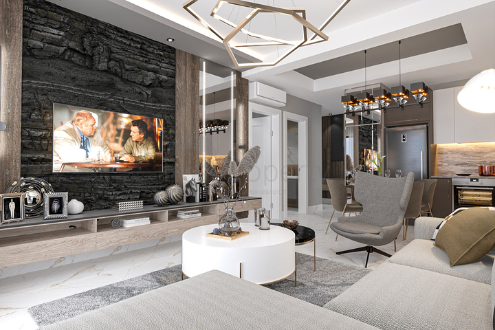 Apartments in the new Avsallara residential complex