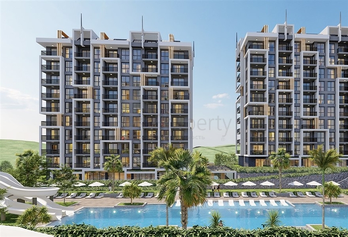 Apartments in the new Avsallara residential complex