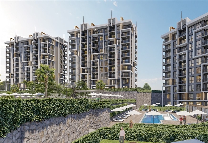 Apartments in the new Avsallara residential complex