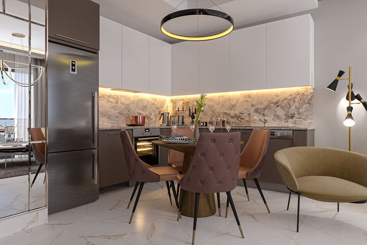 Apartments in the new Avsallara residential complex