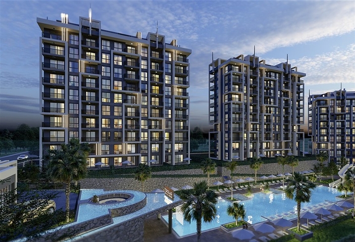 Apartments in the new Avsallara residential complex