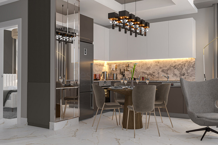 Apartments in the new Avsallara residential complex