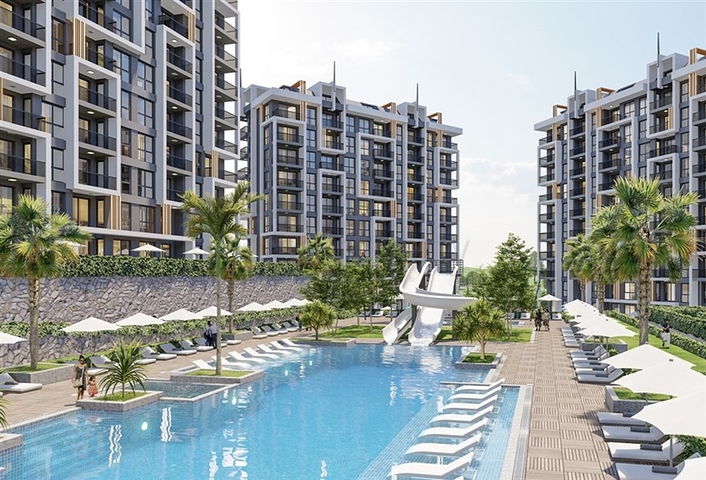 Apartments in the new Avsallara residential complex