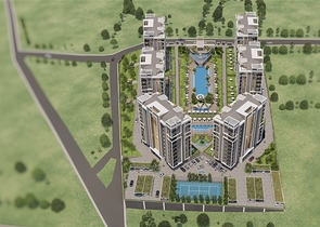 Apartments in the new Avsallara residential complex