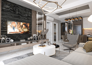 Apartments in the new Avsallara residential complex