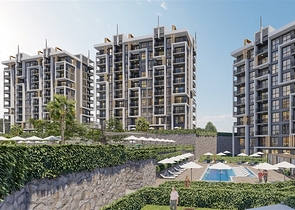 Apartments in the new Avsallara residential complex