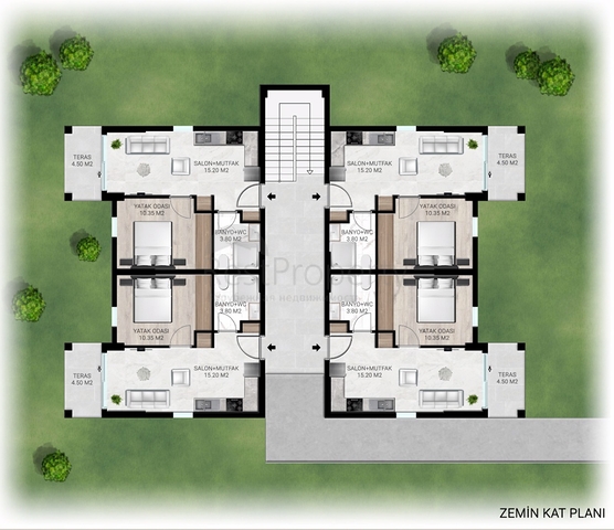 A unique residence in the Bodrum Peninsula! (1st stage)