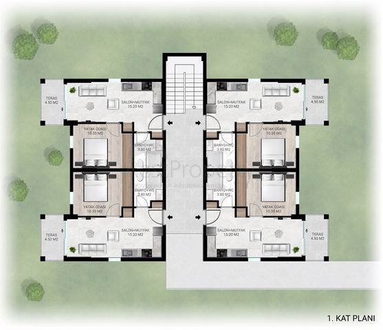 A unique residence in the Bodrum Peninsula! (1st stage)
