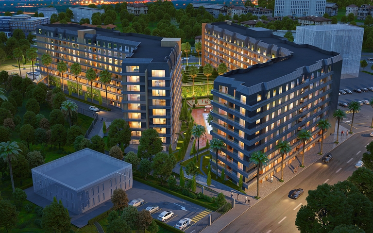 Family concept residential complex, near the metro station