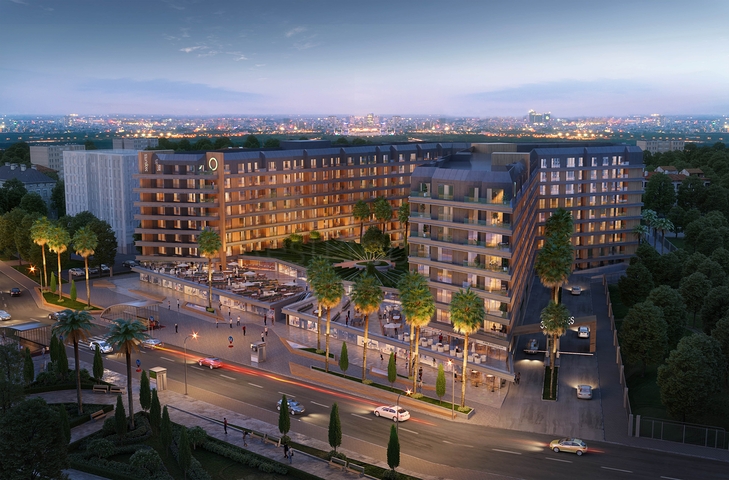 Family concept residential complex, near the metro station