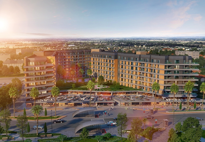 Family concept residential complex, near the metro station