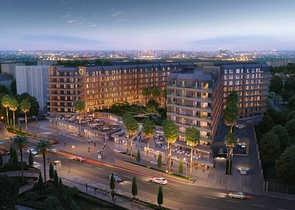 Family concept residential complex, near the metro station