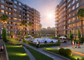 Family concept residential complex, near the metro station