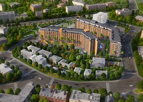 Family concept residential complex, near the metro station