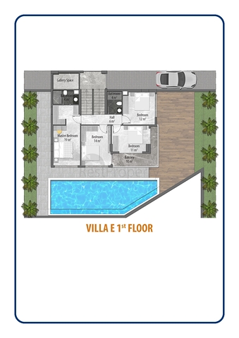 Luxury villas for sale in Alanya -sea view -Under construction -in Kargicak / Alanya 