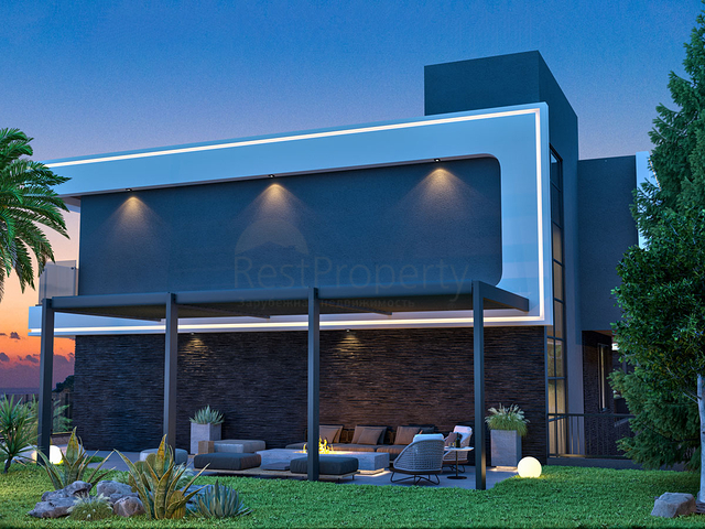 Luxury villas for sale in Alanya -sea view -Under construction -in Kargicak / Alanya 