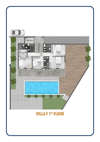 Luxury villas for sale in Alanya -sea view -Under construction -in Kargicak / Alanya 