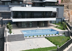 Luxury villas for sale in Alanya -sea view -Under construction -in Kargicak / Alanya 