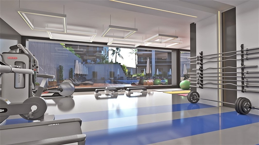 A new complex under construction in the European district of Oba