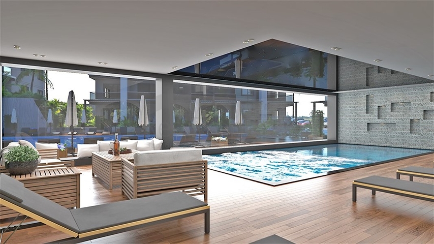 A new complex under construction in the European district of Oba