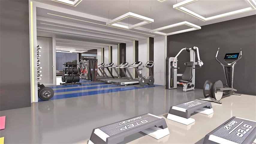 A new complex under construction in the European district of Oba