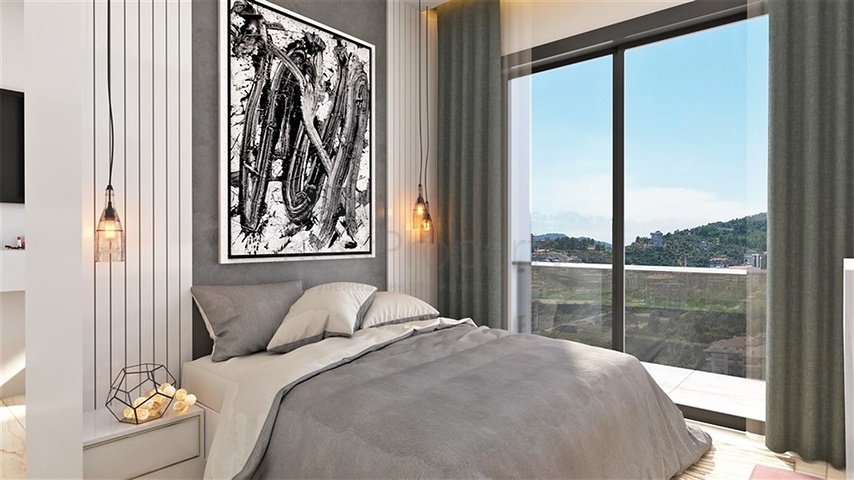 A new complex under construction in the European district of Oba