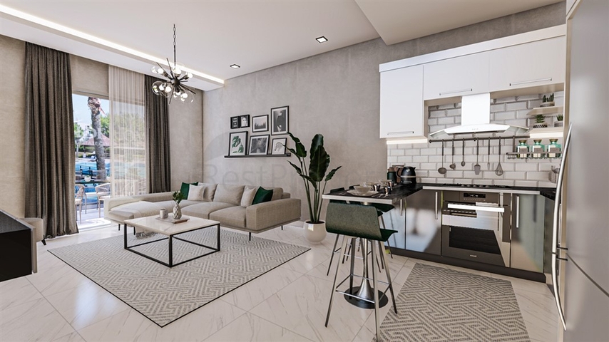 An investment project in the residential area of Kestel