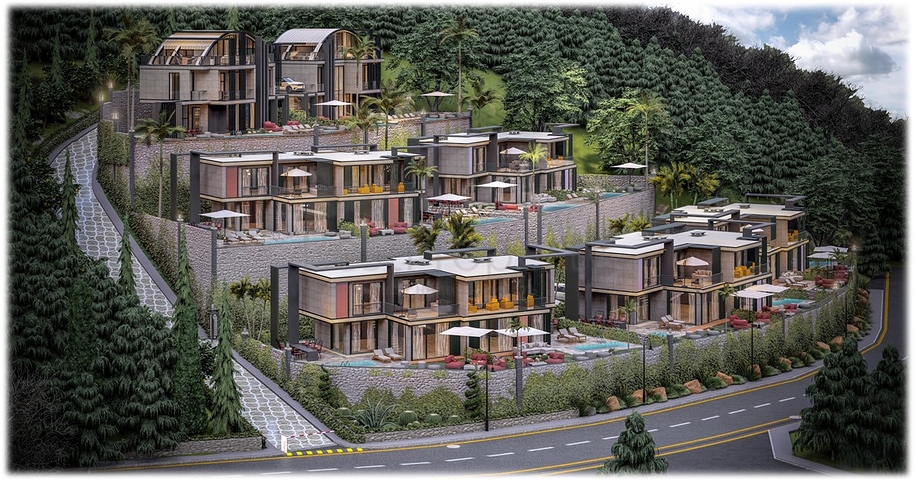New villa project in Kargicak area 