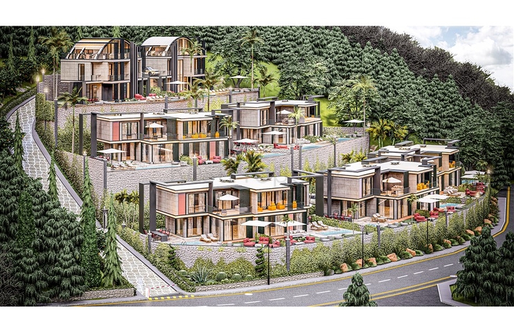 New villa project in Kargicak area 