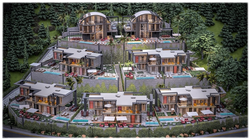 New villa project in Kargicak area 