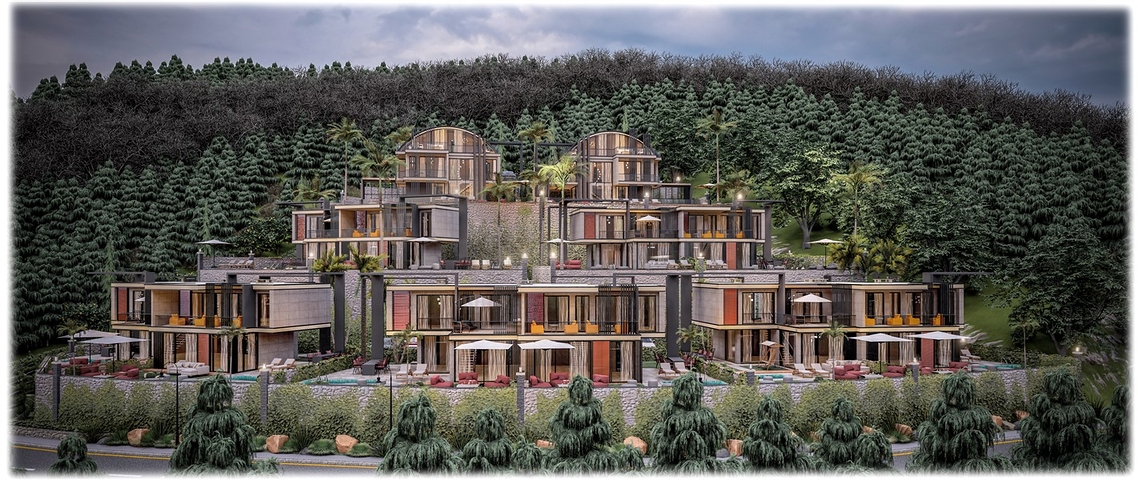 New villa project in Kargicak area 