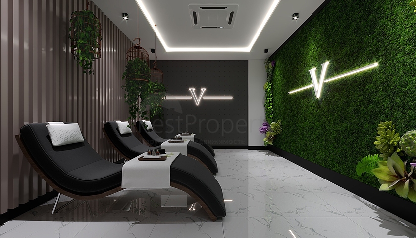 A new complex under construction in the Mahmutlar area