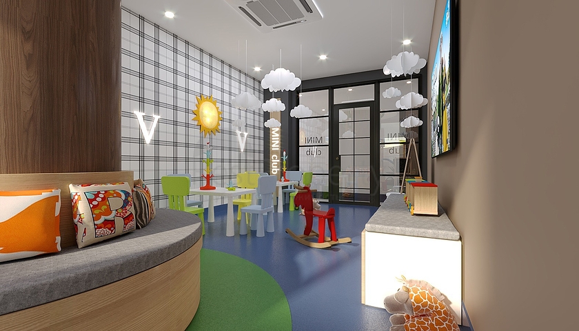 A new complex under construction in the Mahmutlar area