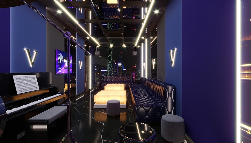 A new complex under construction in the Mahmutlar area