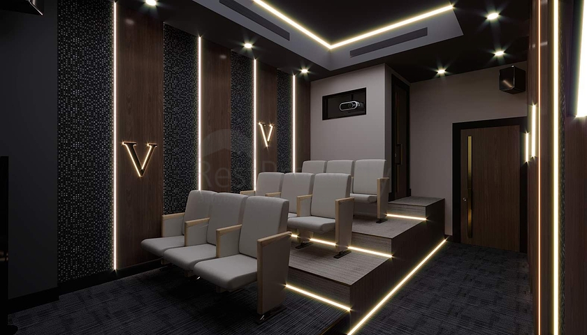 A new complex under construction in the Mahmutlar area