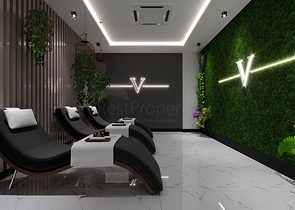 A new complex under construction in the Mahmutlar area