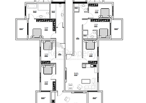 A new complex under construction in the Mahmutlar area