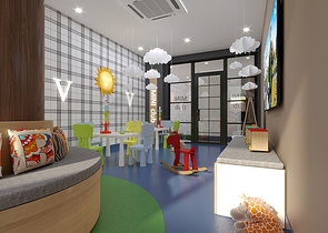 A new complex under construction in the Mahmutlar area