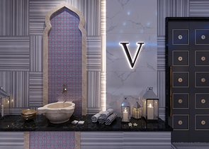 A new complex under construction in the Mahmutlar area