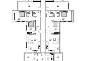 A new complex under construction in the Mahmutlar area