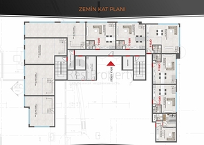 A complex under construction in the Mahmutlar area