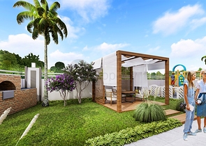 A complex under construction in the Mahmutlar area